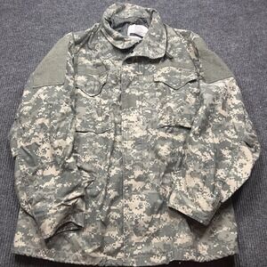 USGI M-65 Field Jacket Medium Long Digital Camo Cold Weather Army Coat M65 Mens